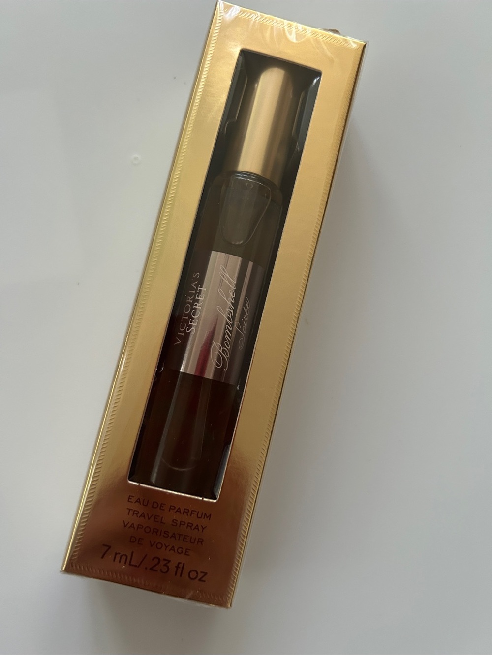 Victorias Secret Bombshell Soirée Travel Spray Eau de Parfum 7ml / .23 fl oz NWT